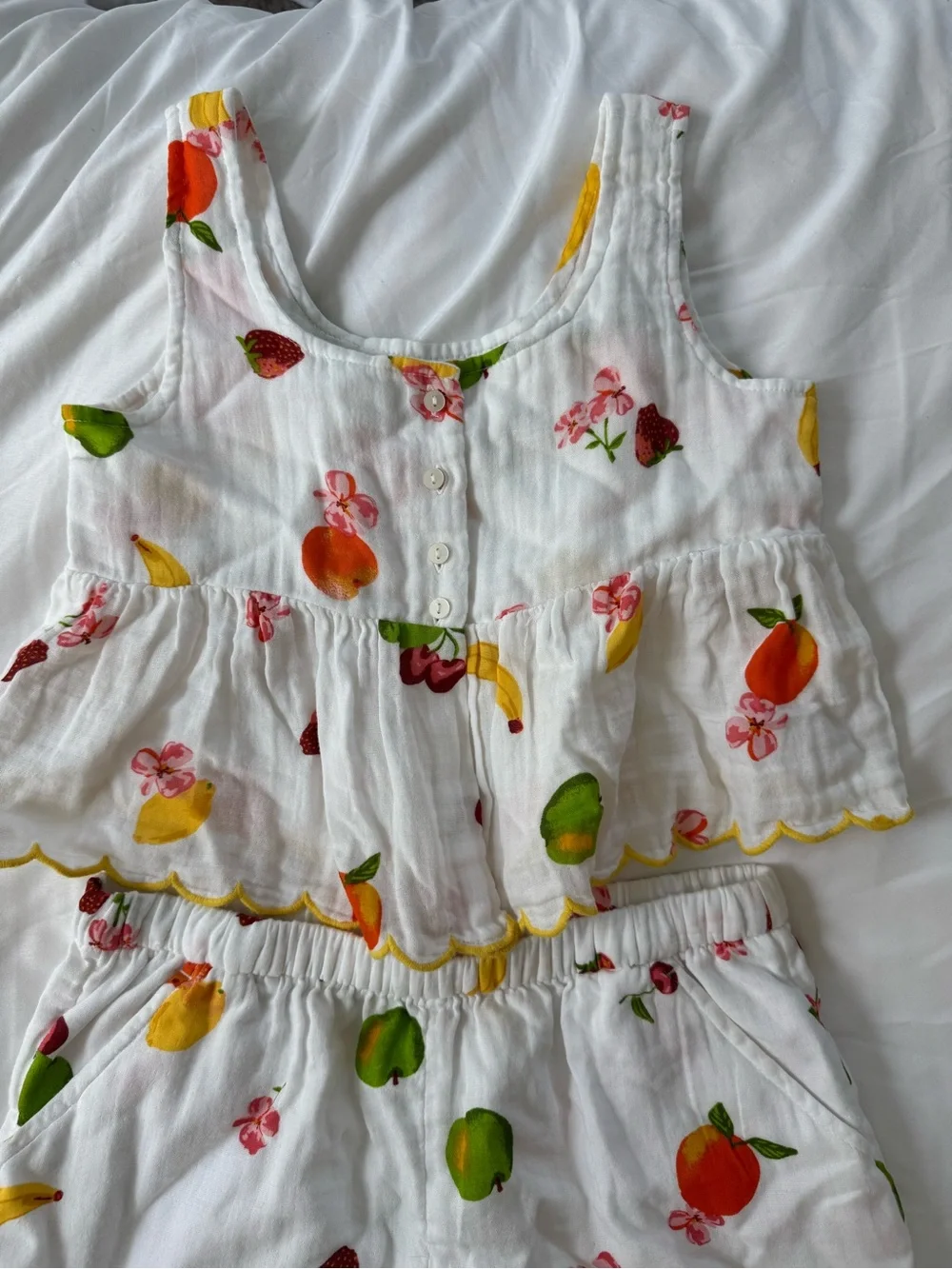 Adorable Matched Summer Shorts Set (Girls L- 10-12)